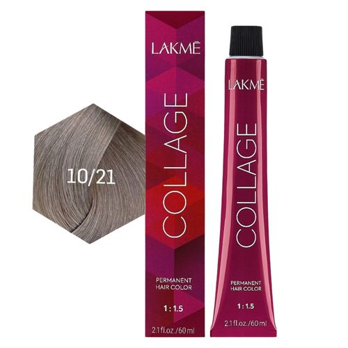 Chroma Ammonia-Free Permanent Hair Color Violet Ash Platinum Blonde - 1021