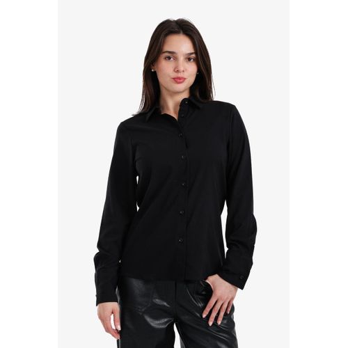 Turned-Down Collar Shirt