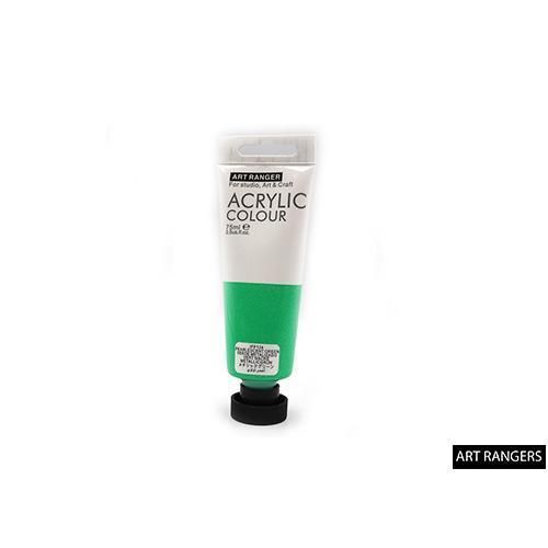ART Rangers , Metallic Green acrylic Color , 75 ml tube