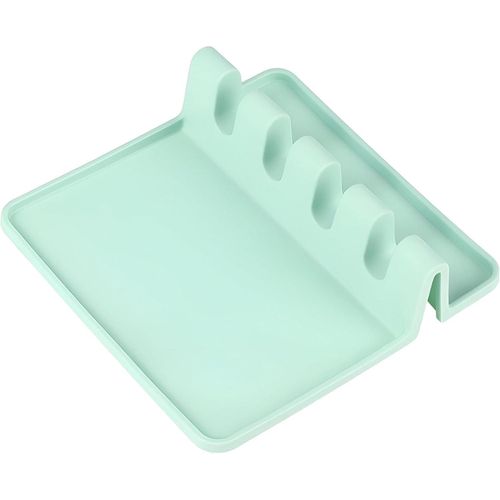 Dining Tray - Premium Silicone Spoon Rest with Sectioned Compartments, Ideal for Serving Utensils, Heat Resistant Organizer for Everyday Kitchen Use