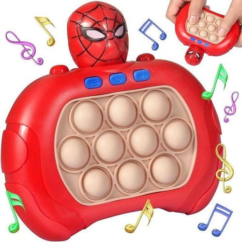 Quick Push Pop Game, Fidget It Toys Pro for Kids Adults, Handheld Game Fast Puzzle Game Machine