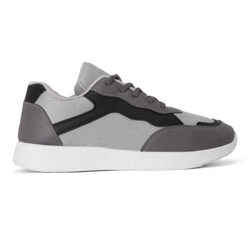 T40 Men’s Lightweight Casual Sneakers - Layered Mesh Design for Everyday Wear
