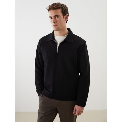 Polo Neck Men's Sweatshirt
