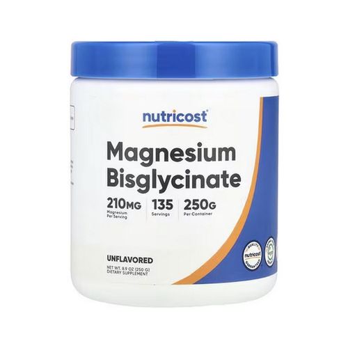 Magnesium BisGlycinate , Unflavored, (250 g)0