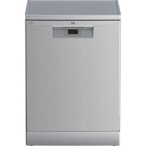Dishwasher 5 programs 14 persons 60 cm - silver - led - half load + hygiene intense + steam gloss