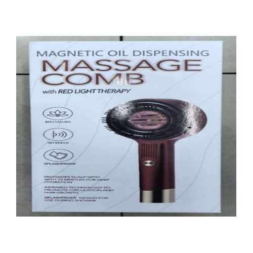 Scalp Massager with Deep Tissue Oil Spray - color may vary -For Hair Growth and Care