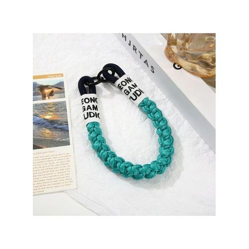 Women's Wrist Strap for Phones Cute -Printed Braided Outdoor Anti-Lost Phone .Color Green ...