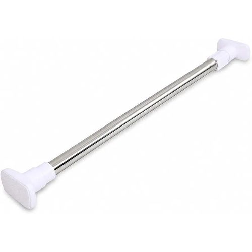 Extendable Stless Steel Curtain Rod, Adjustable from 110 cm to 2 m