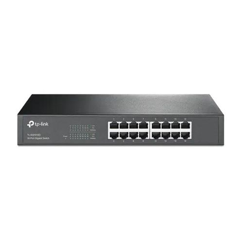 TL-SG1016D Desktop/Rackmount Unmanaged Switch, 16-Port Gigabit 10/100/1000Mbps