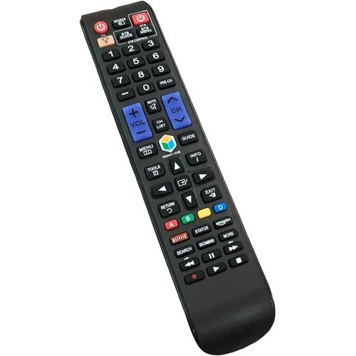 جهاز تحكم عن بعد بديل لـ Samsung UN49MU6500FXZA UN49MU7000FXZA UN49MU7500FXZA UN49MU8000FXZA UN50MU6300FXZA UN50MU630D UN55MU6300FXZA تلفزيون ذكي LED منحني 4K Ultra HD