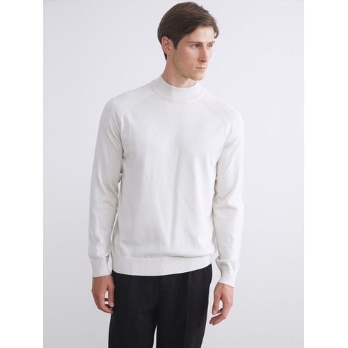 Half Turtleneck Long Sleeve Men's Knitwear Sweater