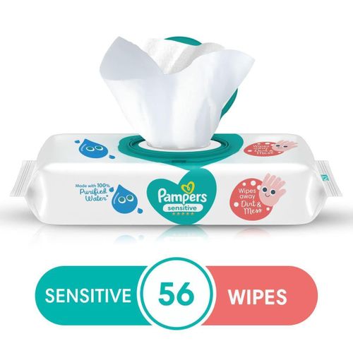 WIPES SENSETIVE 56 PIECES