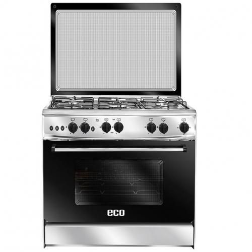 Gas Cooker 80 Cm Stainless With Fan