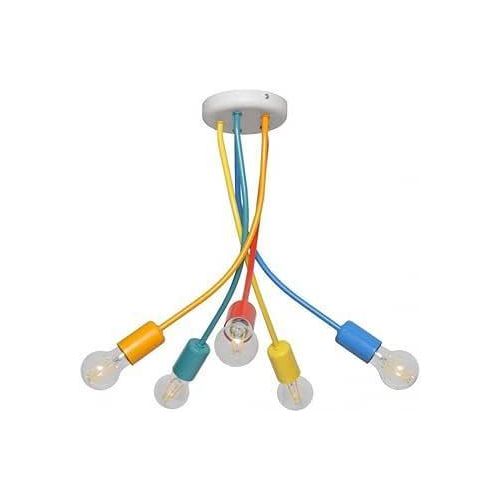 Ceiling Lamp - 41x41x43, Light Blue&Red&Orange&Yellow&Turquoise