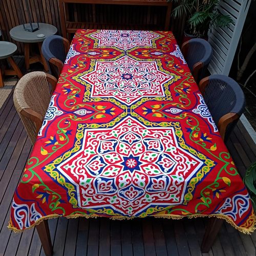 Ramadan tablecloth Khayameya width 140*length 100 cm
