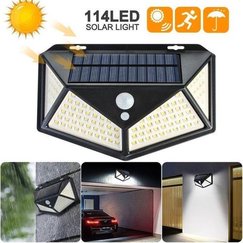 Solar Led Wall Light With Motion Sensor