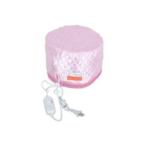 Thermal spa steamer with a hair care and nourishing cap