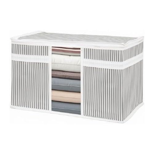 Large Textile Storage Bag with Clear Windows, Polypropylene