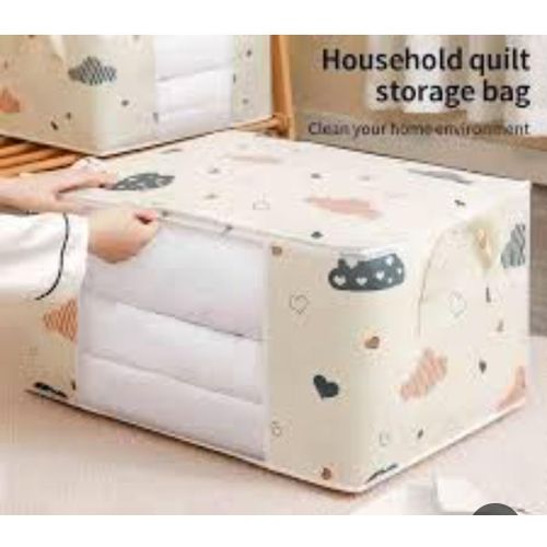 5 Capotenet Clothes and Blanket Storage Bag with Foldable Handles