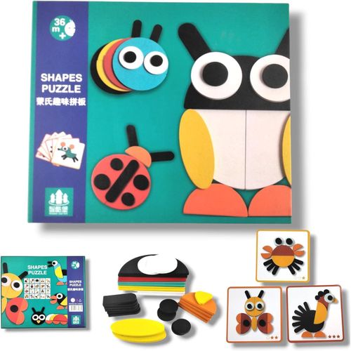 Geometrical Shape Blocks Puzzle Sorting Educational Toy