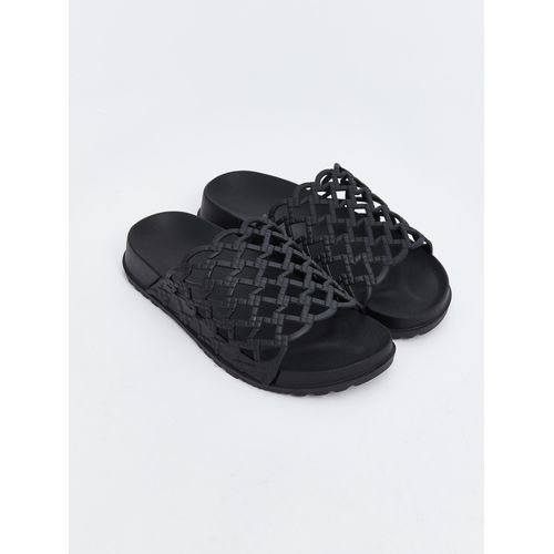 Single Band Patterned Women's Slippers