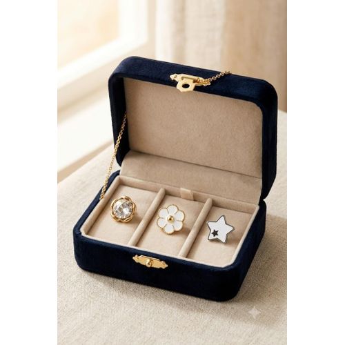 Pin set, 3 pieces, suit jacket pins, elegant brooch accessories for weddings and formal wear