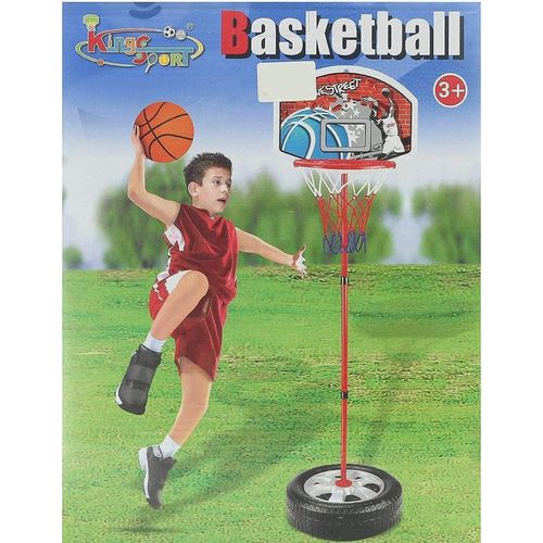 Kids Basketball Hoop Set with Adjustable Height – Indoor & Outdoor Sports Toy