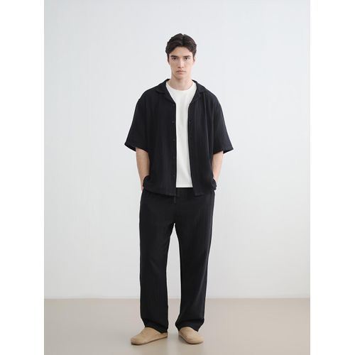 Loose Fit Men's Muslin Trousers