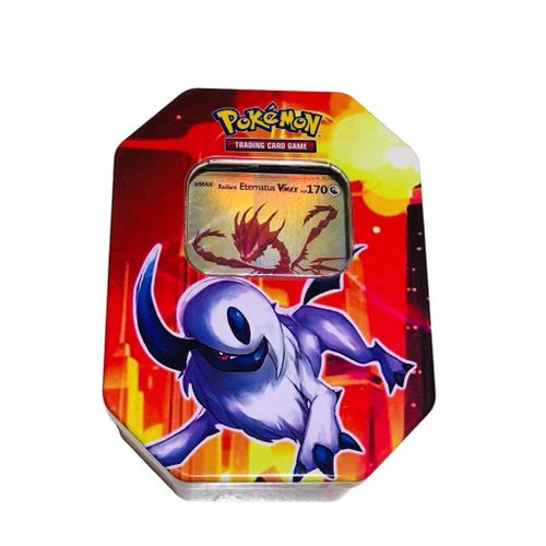 Pokemon Playing Cards for Kids with Metal Box for Fun and Play