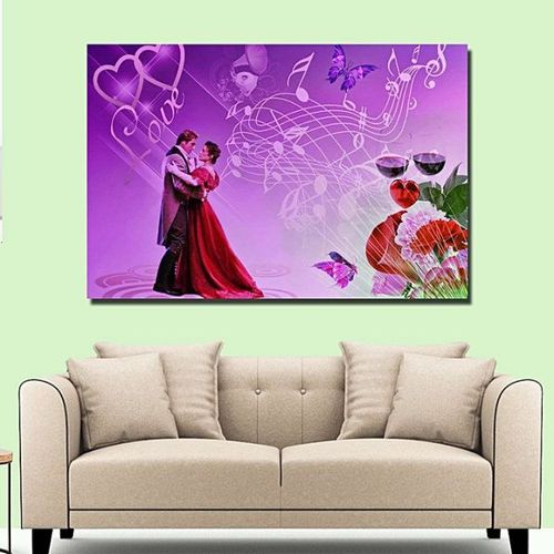 تابلوه مودرن خشب من - 45 x 30 سم