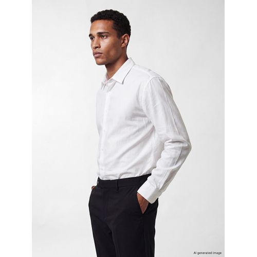 Regular Fit Crinkle Men's Shirt