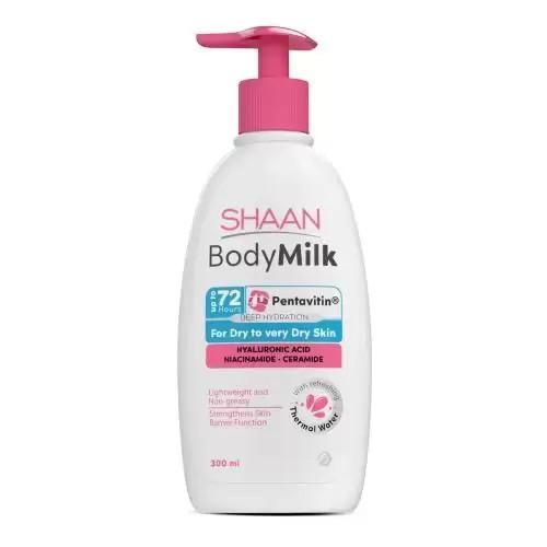 Body Milk Unscented Moisture for 72 Hours, 300ml
