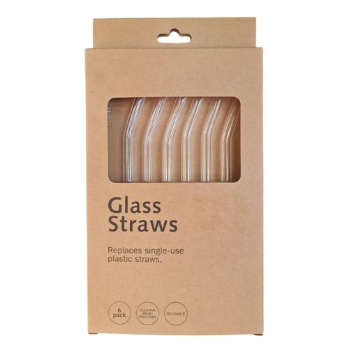 Glass Shalimo 6 Pcs, Heat Resistant Shalimo, Transparent Shalimo, Reusable Shalimo, Glass Transparent Straw , Glass Drinking Tube, Non-disposable Shalimo, Glass Shalimo Plus 1 Brush For Cleaning, Shalimoh After Use