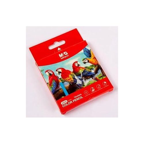 MG Chenguang Set of small coloring wooden Pencil 12colors - NoAWPQ5101