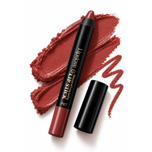 Lipslove Waterproof Long Lasting Lipstick – Shade P87