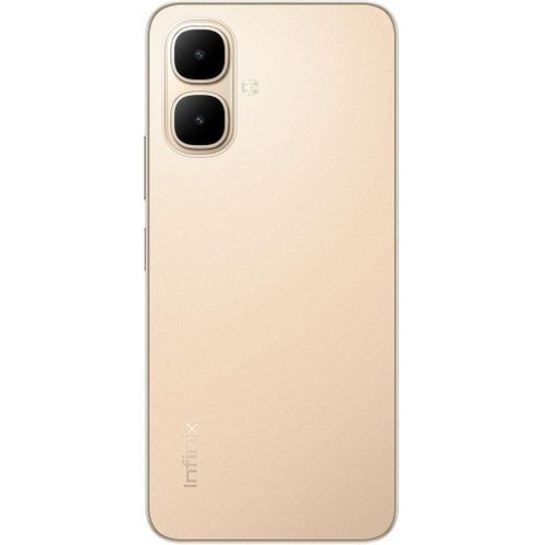 موبايل سمارت 10 تويلايت جولد LCD 120 هرتز 6.67 بوصة ذاكرة 3+3GB تخزين 64 جيجابايت كاميرا أمامية وخلفية 8 ميجا بكسل وتصنيف IP64 وبطارية 5000 مللي امبير في الساعة واندرويد 15 وشريحتين اتصال من انفينيكس
