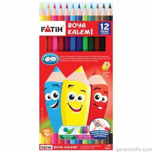 Fatih 33112 12 Long Colored Pencils Pack Price In Egypt Jumia