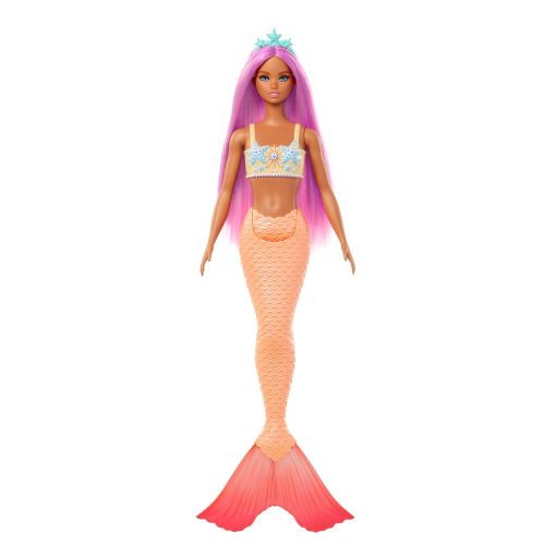 Barbie Mermaid Dolls With Rose Tails & Headband Accessoris - HRR05