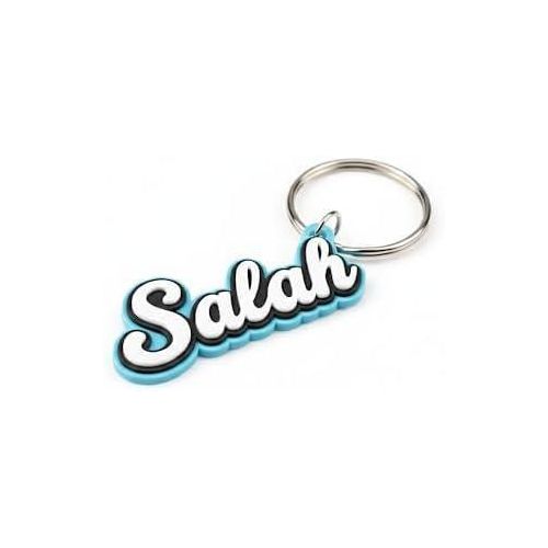 Salah Keychain - Personalized Name Keychain - "Salah" Personalized Gift for Friends, Family, Lovers, Best Friend, Birthday, Anniversary, Graduation, Christmas, Valentine's Day, Keepsake Jewelry