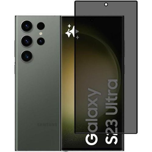 Privacy screen protector against spying for Samsung Galaxy S23 Ultra 5G, 9H hardness, anti-spy, scratch-