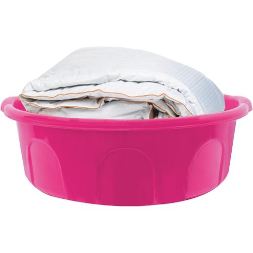 Rotana Plastic Washing Basin, Size (5) Rose