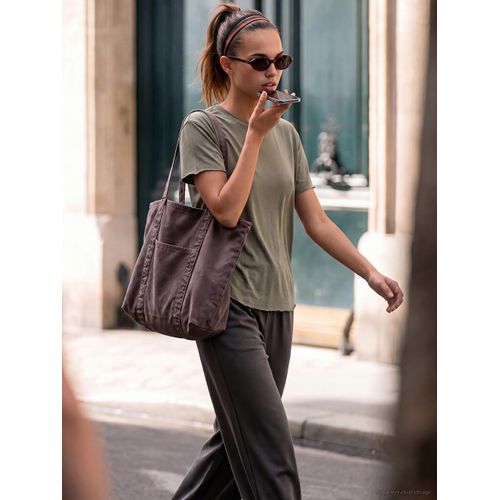 Oversize Modal Blended Women's Sports T-Shirt