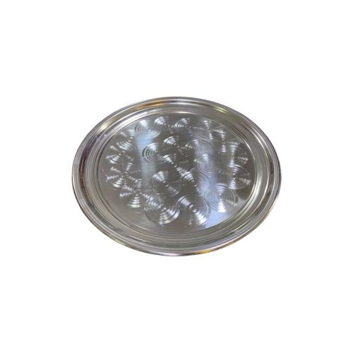 Stainless steel dinner tray, size 50