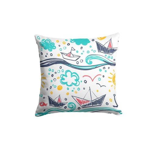 HOME Velvet Molly Cushion Multi color 40x40 CM