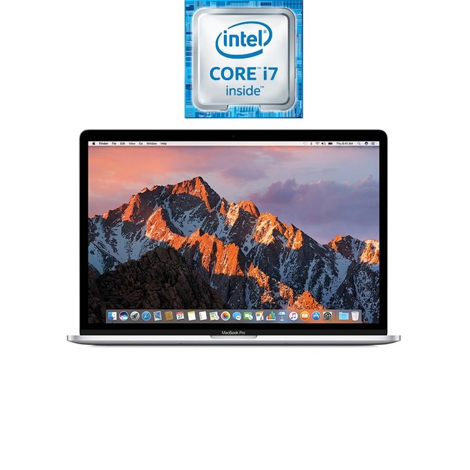 MacBook Pro 15 with Touch Bar (Mid 2017) - Intel Core i7 - 16GB RAM - 256GB SSD - 15.4-inch Retina Display - 2GB GPU - macOS - Silver