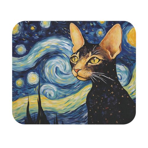 ماوس باد ستاري نايت بتصميم قطة - لجهاز الكمبيوتر واللاب توب