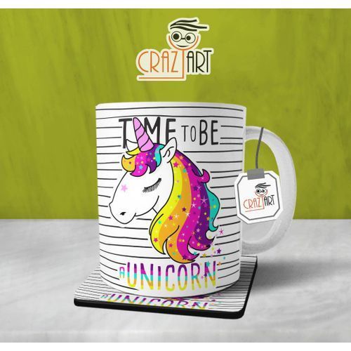 Crazy Art 0021 - Mug & Coaster