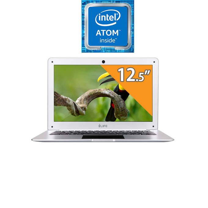 ZedAir Pro - لاب توب متحول - انتل اتوم - رام 2 جيجا بايت - هارد eMMC 32 جيجا بايت - شاشة 12.5 بوصة HD - مُعالج رسومات انتل - ويندوز 10 - فضي