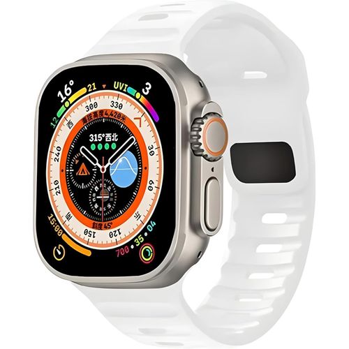 Next store Compatible with Apple Watch Band 42mm 44mm 45mm 49mm, Soft Silicone Adjustable Replacement Strap Compatible with iWatch SE & Series 7/6/5/4/3/2/8