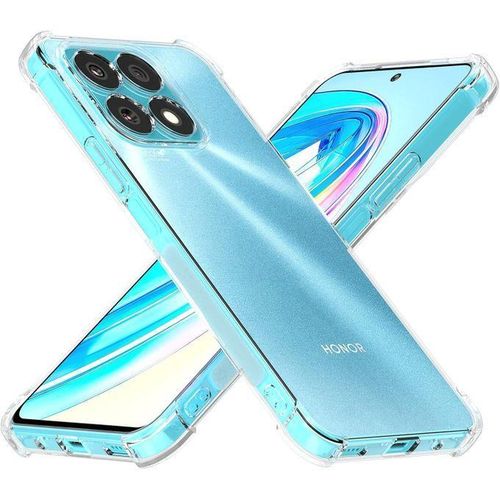 Honor X8a Case Not for X8 with Reinforced Corners Camera Protection Clear Shockproof Flexible TPU Cover X8a